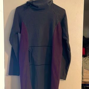 Womens melanzana fleece dress, great with leggings!